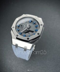 CasiOak Prime - Silver Grey with Sparkling Blue index